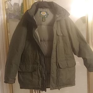 Cabela's goose down heavy winter coat